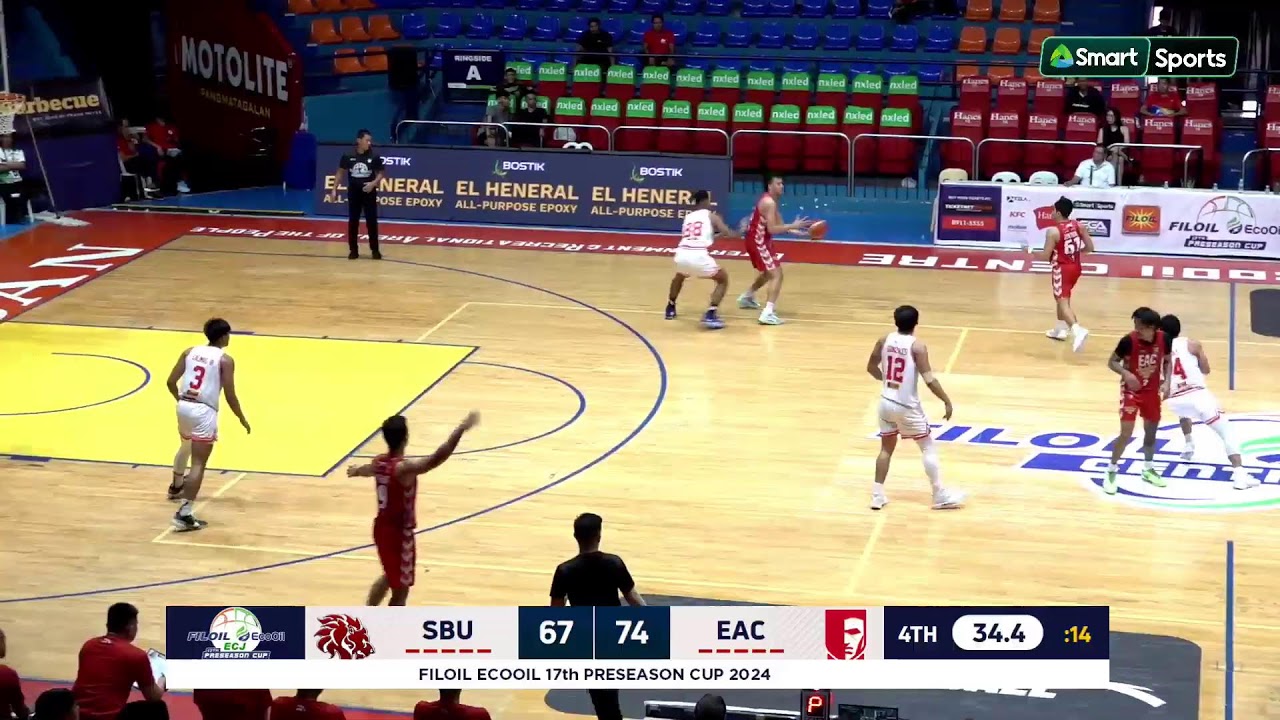 Filoil EcoOil 17th ECJ Preseason Cup | Elimination Round SBU vs EAC