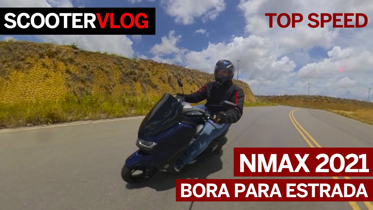 NMax 2021 - Como ela se comporta na ESTRADA | TopSpeed da NMAX