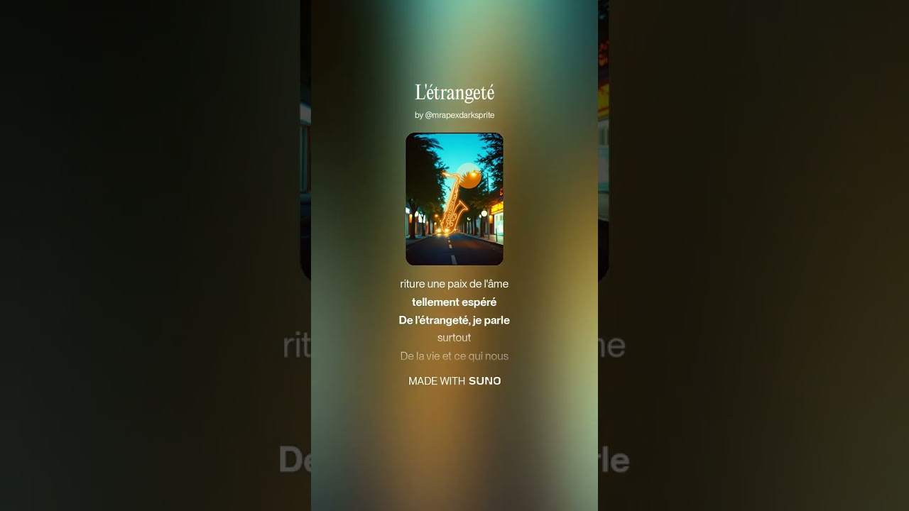 L'étrangeté