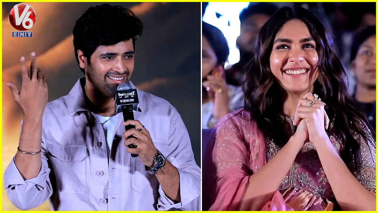 Hero Adivi Sesh Speech | Dacoit Movie Success Meet | V6Ent