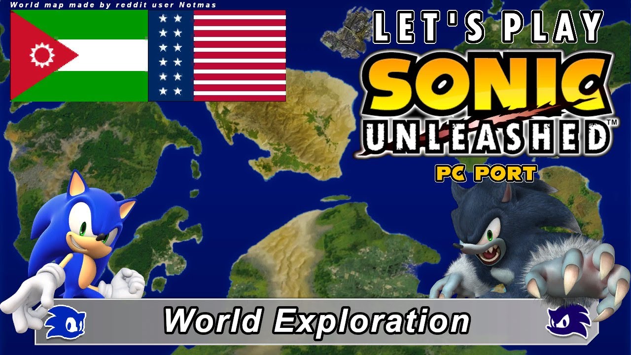 Sonic Unleashed (PC) - Shamar and Empire City Entrance Stages