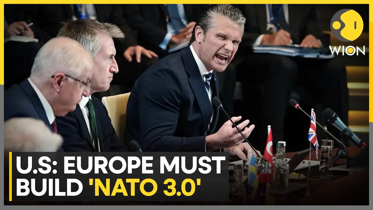 Hegseth Pushes &lsquo;NATO 3.0&rsquo; as US Shifts Military Focus | WION