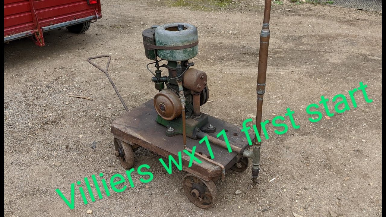 Villiers WX11 first start