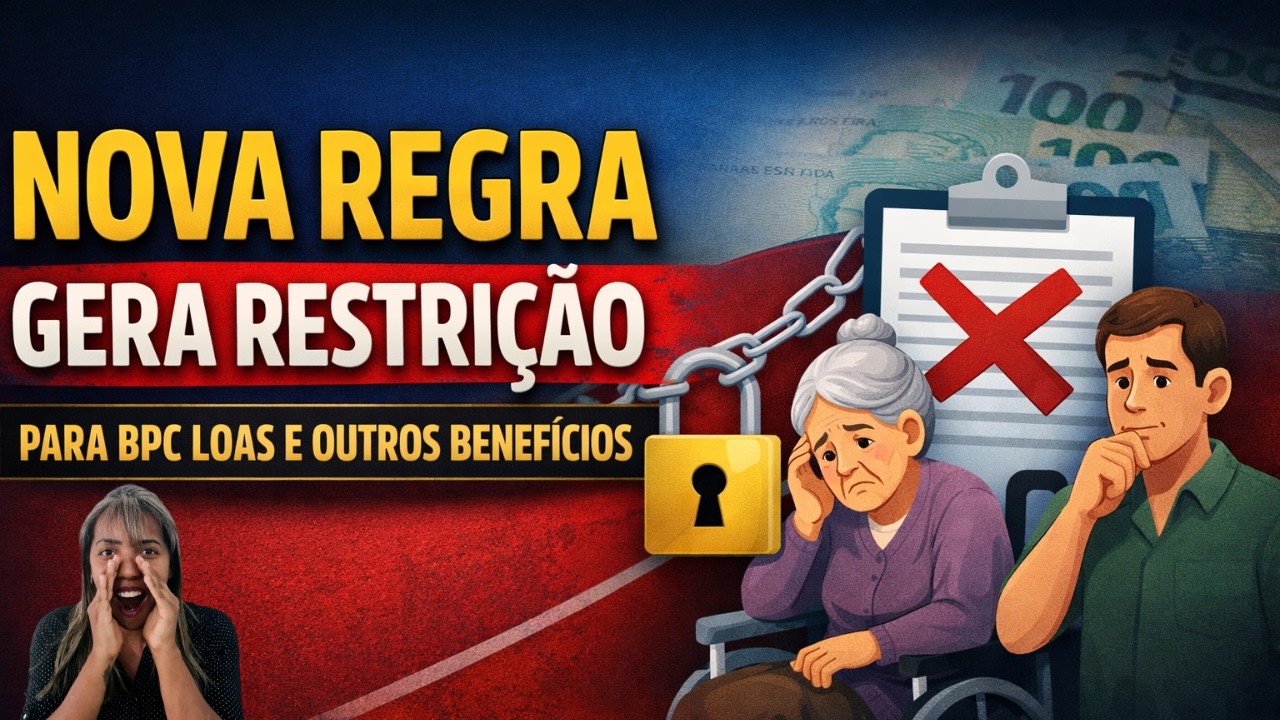 GOVERNO ANUNCIOU RESTRIÇÃO BPC E OUTROS BENEFÍCIO, ENTENDA