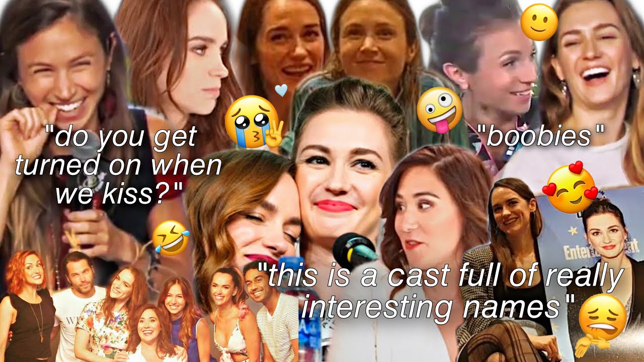 the wynonna earp cast are on cr@ck