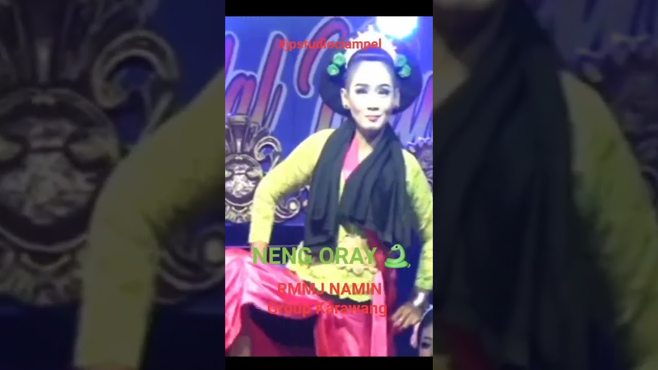 Neng ORAY 🐍 oh neng ORAY 🐍 mantap 👍 pencugan Jaipongna..RMMJ BAH NAMIN GROUP #jpstudiociampel