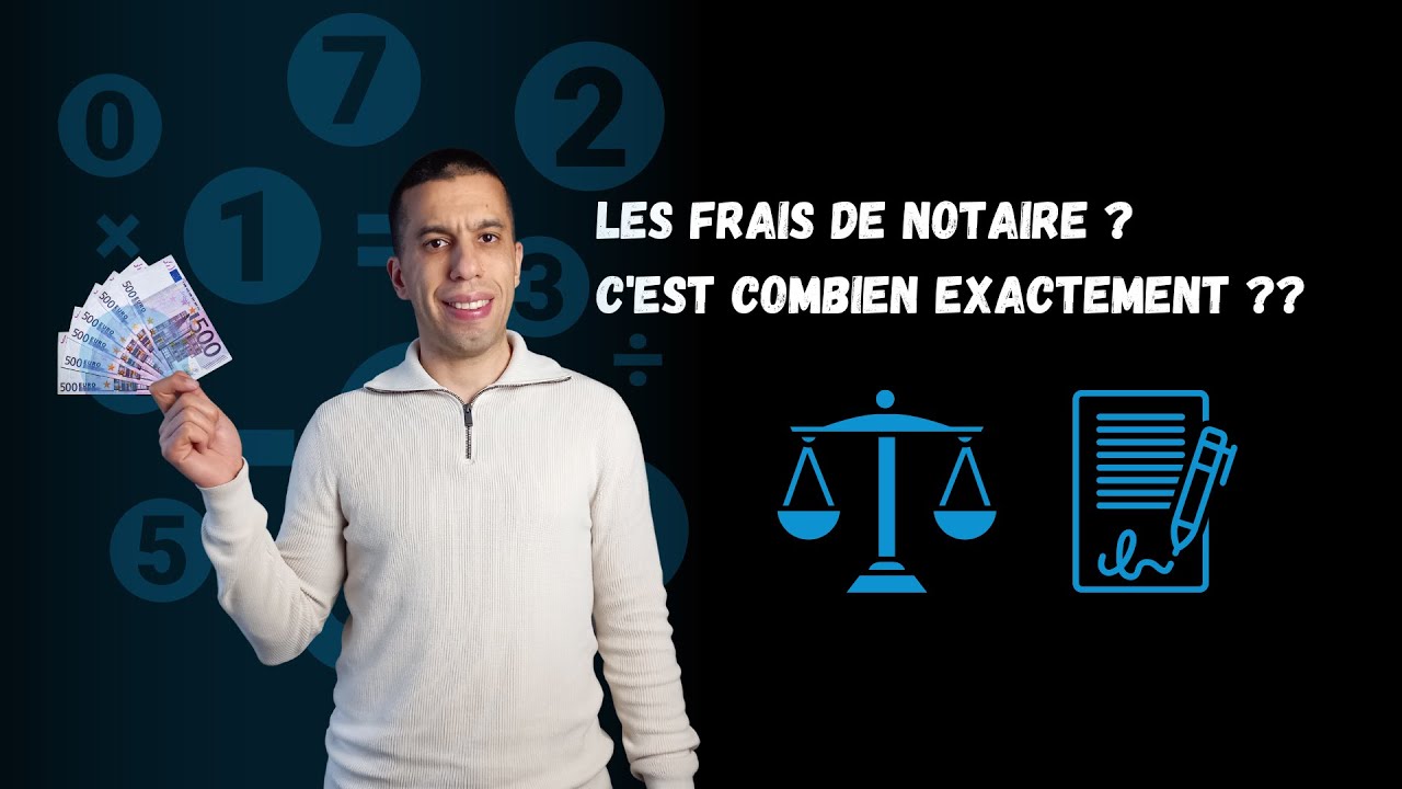 Les frais de notaires c'est combien exactement ? 🧐