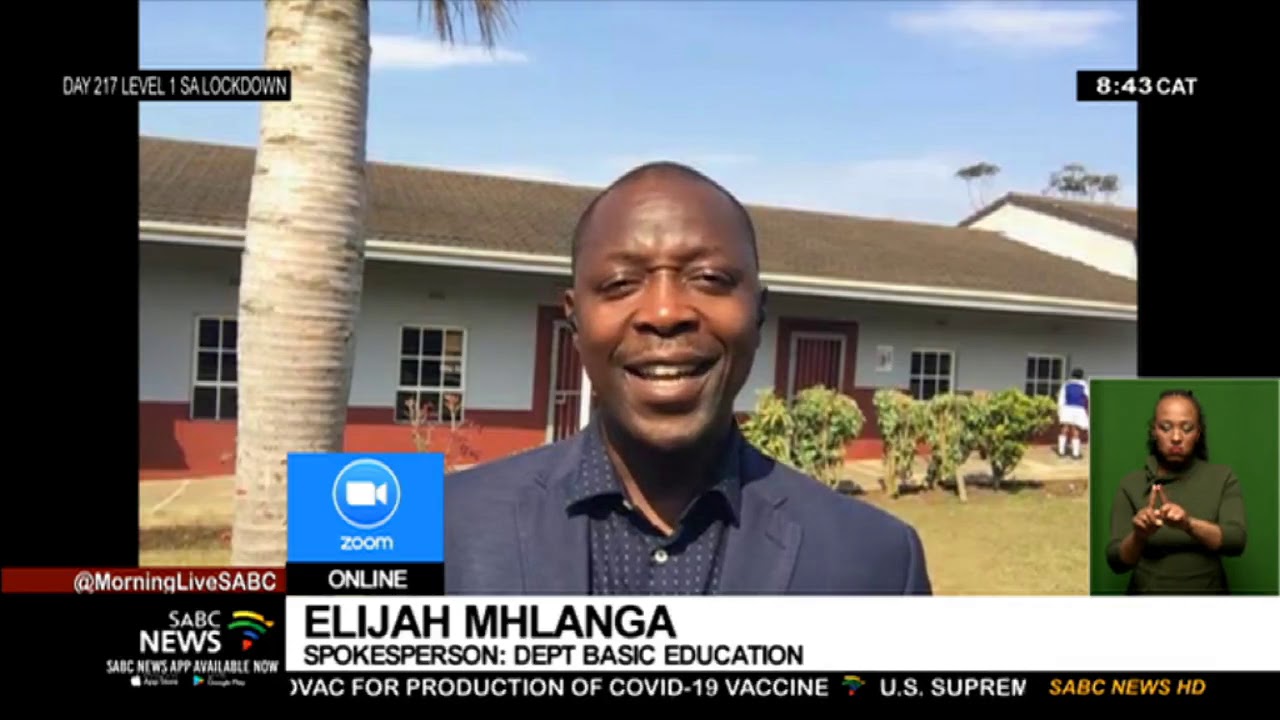 Matric Exams 2020 Elijah Mhlaga updates on readiness