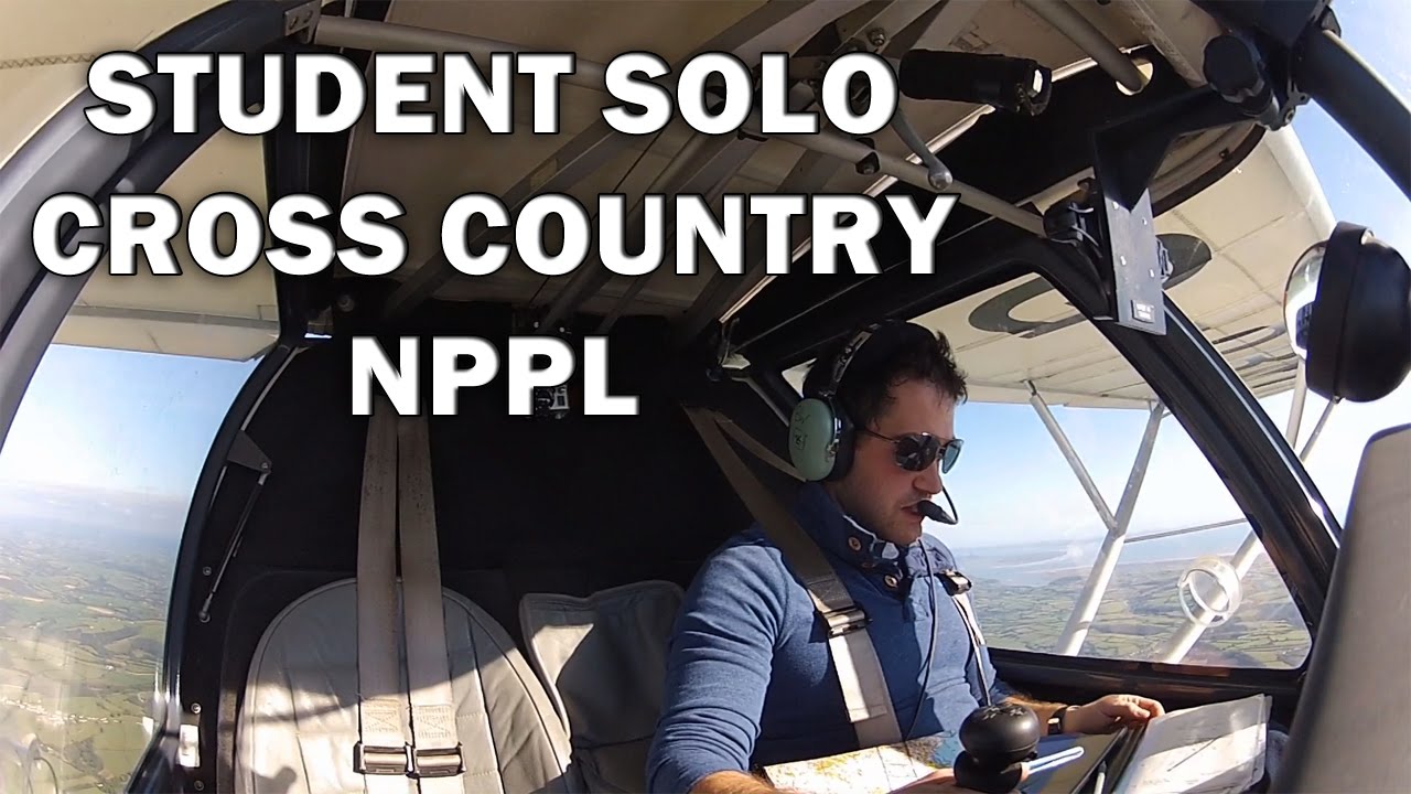 Solo Student Cross Country National private pilots license, Ikarus C42