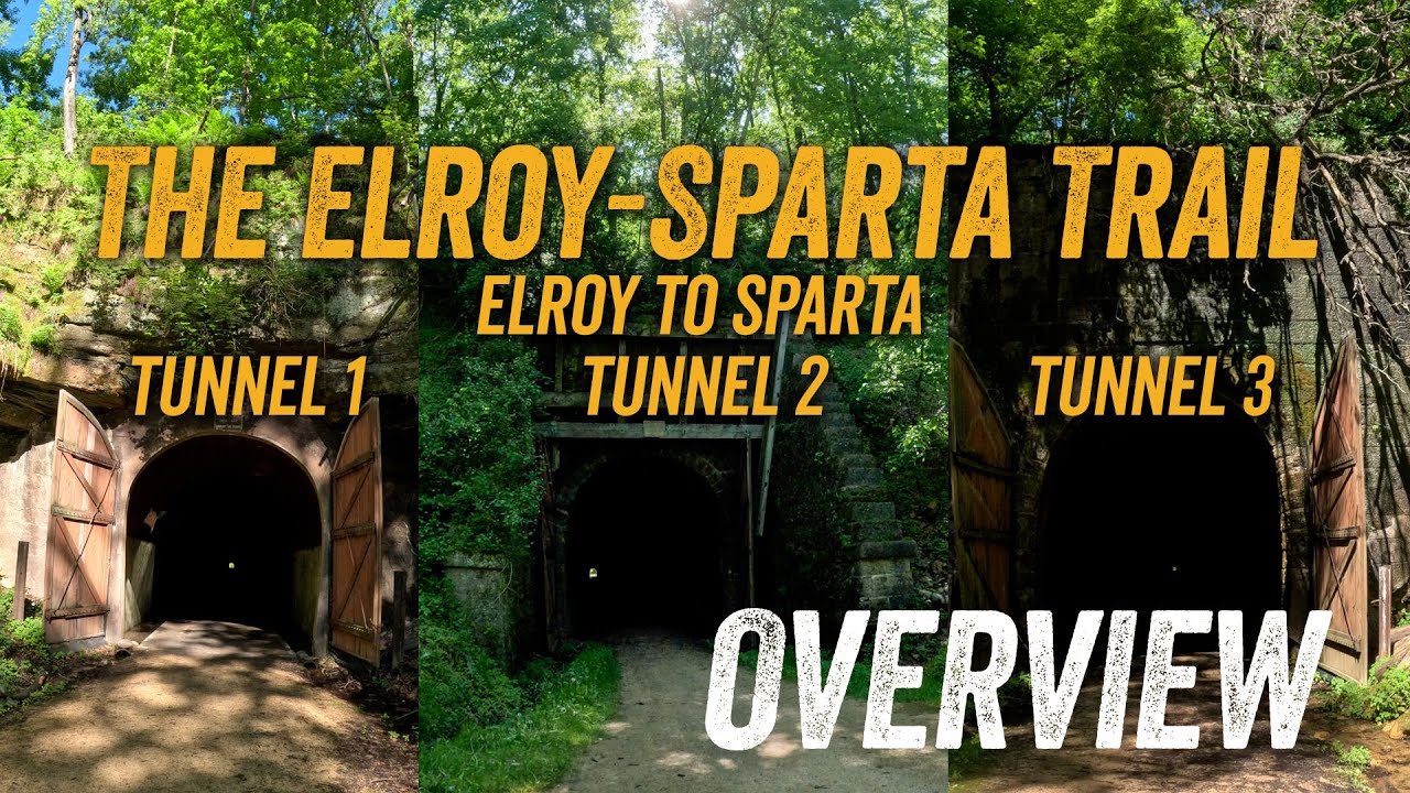 The Elroy-Sparta Trail - Overview #elroyspartatrail #railtotrail #biketrails