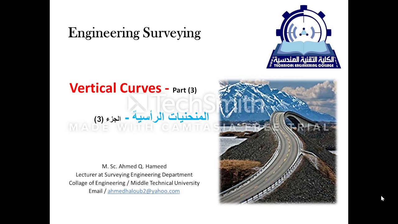 Vertical Curve Lec. 9