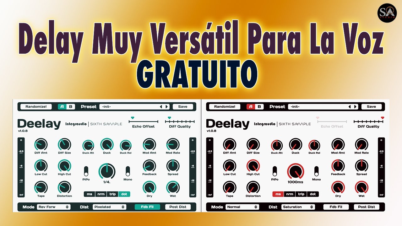 DEELAY FREE | Efecto de Delay Super Cool para VOCES Descargalo! ⬇️🎁