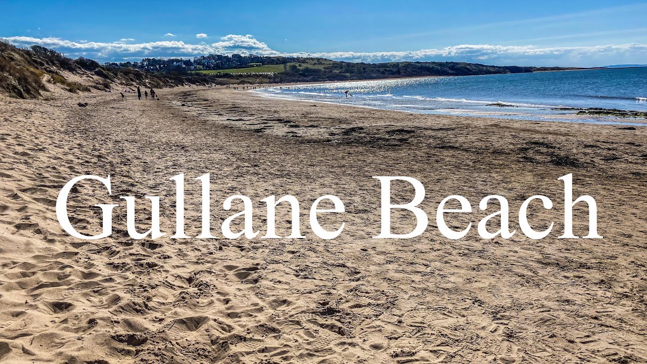 Gullane Beach Scotland 🏴󠁧󠁢󠁳󠁣󠁴󠁿- Great long Beach just outside EDINBURGH