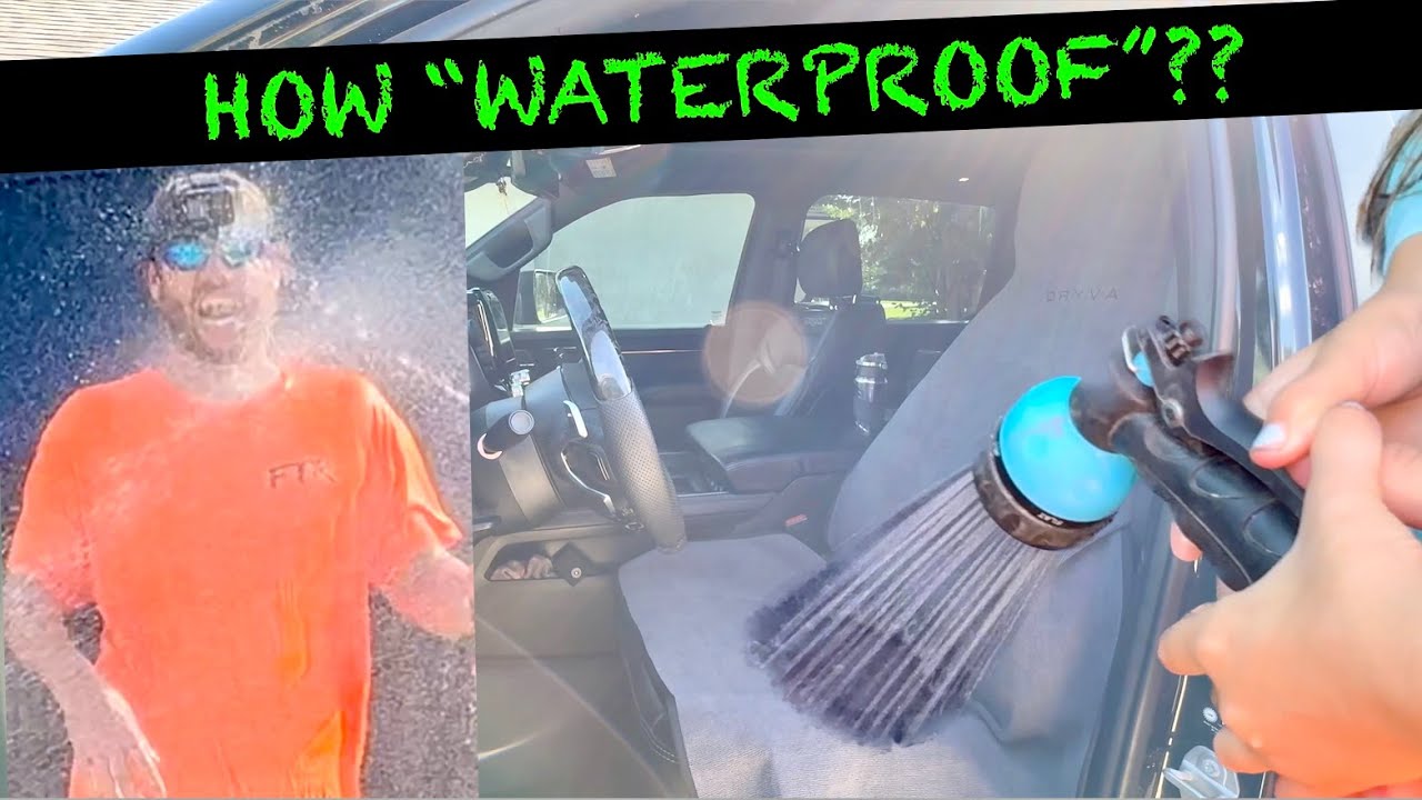🔥 RICK'S RAW REVIEW - Dryva Waterproof Seat Covers on RAM TRX | BEST Truck SEAT COVERS?
