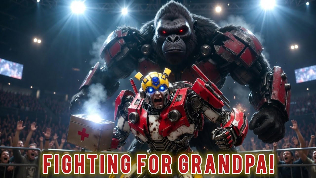 Poor Robot Fights in Illegal Boxing to Save His Sick Grandpa 😭 | Emotional Robot Story