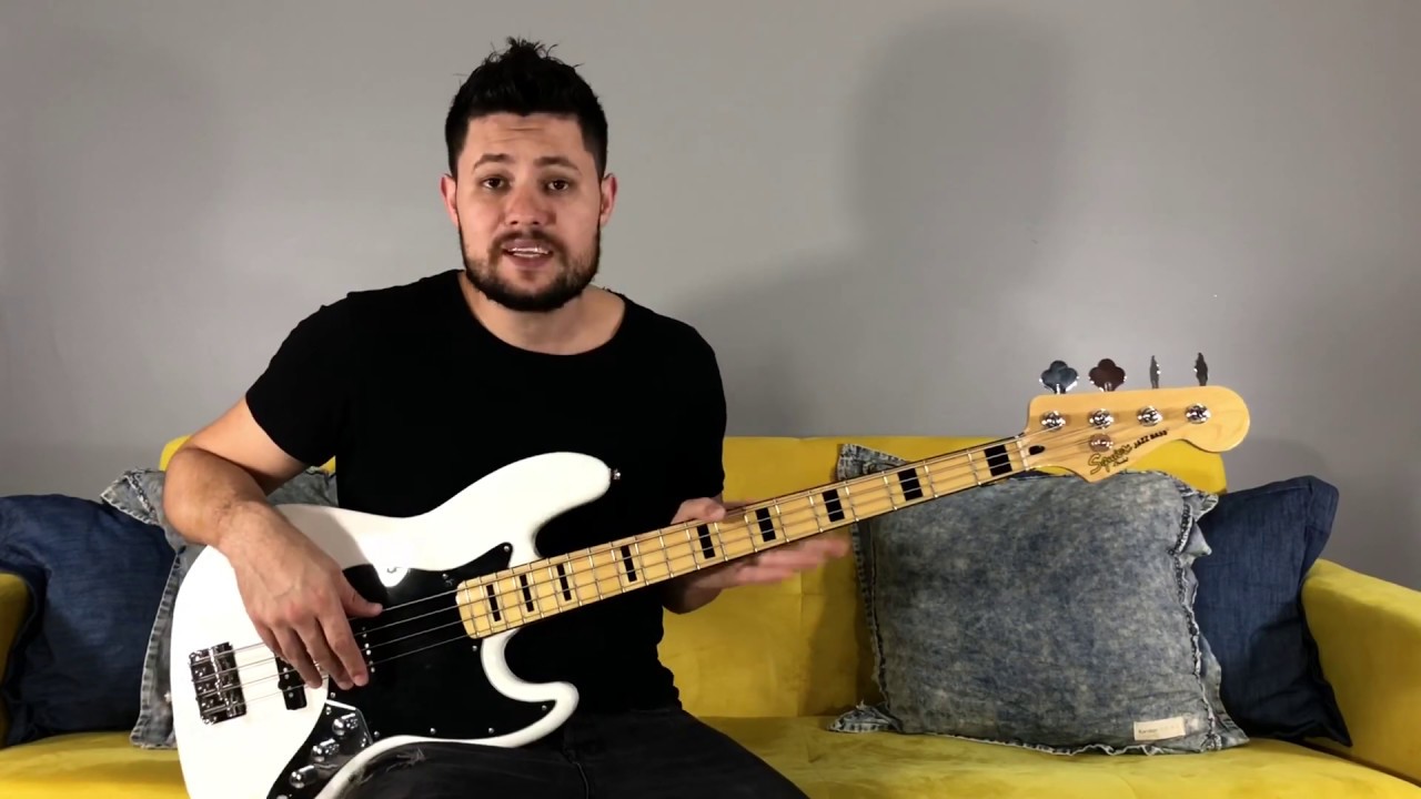 SQUIER JAZZ BASS VINTAGE MODIFIED Review por Thiago Tonini