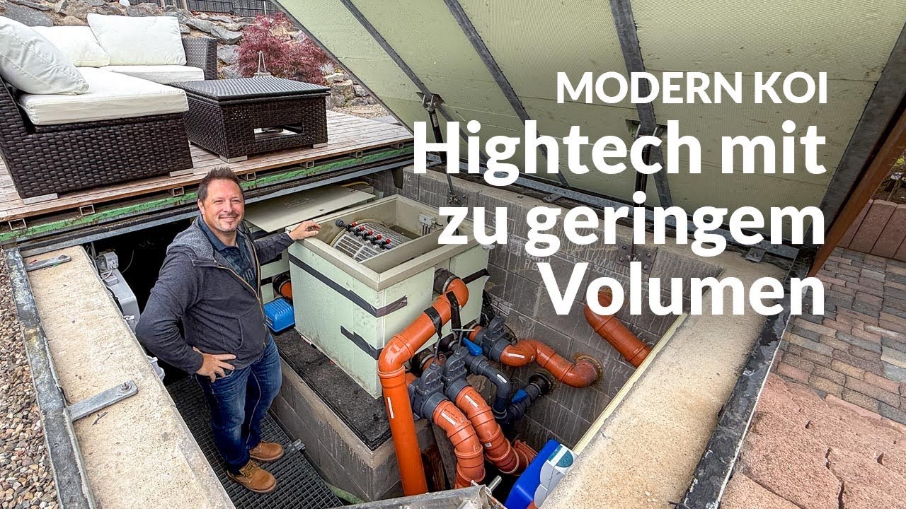 Warum Ingos Filter klar filtert, aber nicht lebt | Modern Koi Blog #7599