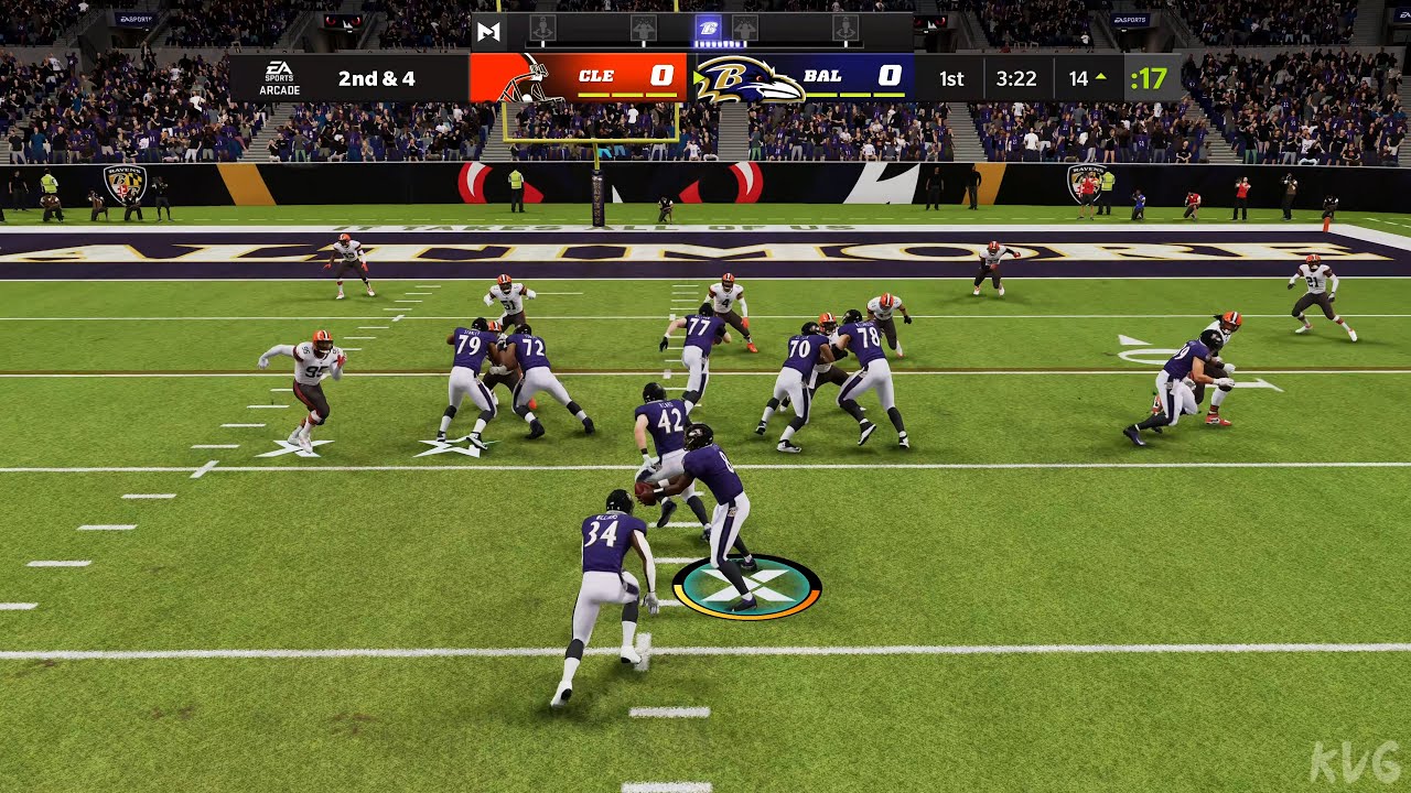 Madden NFL 22 - Cleveland Browns ​vs Baltimore Ravens ​- Gameplay (PS5 UHD) [4K60FPS]