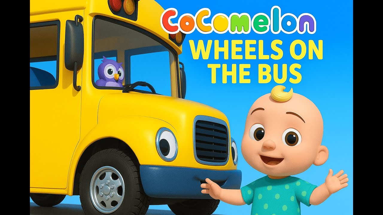 CoComelon Wheels on the Bus 🚌🎶 | Fun Nursery Rhyme & Learning for Kids!