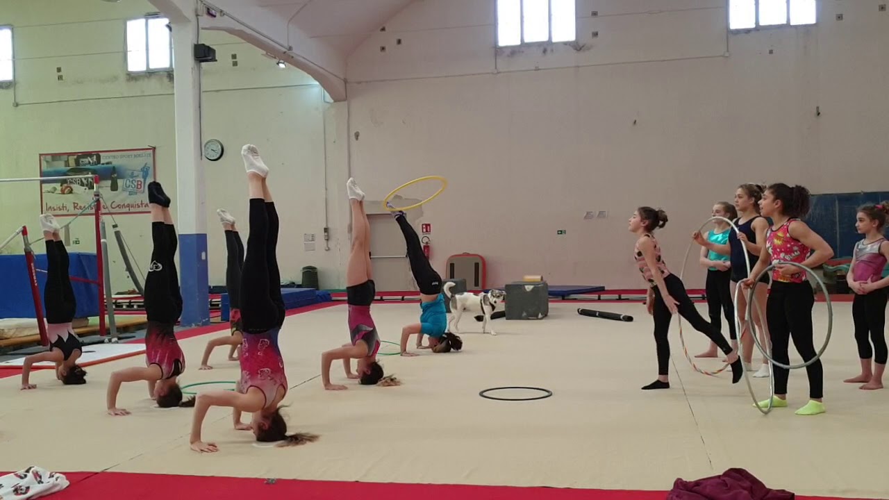 CENTRA LA VERTICALE CHALLENGE ginnastica artistica CSB