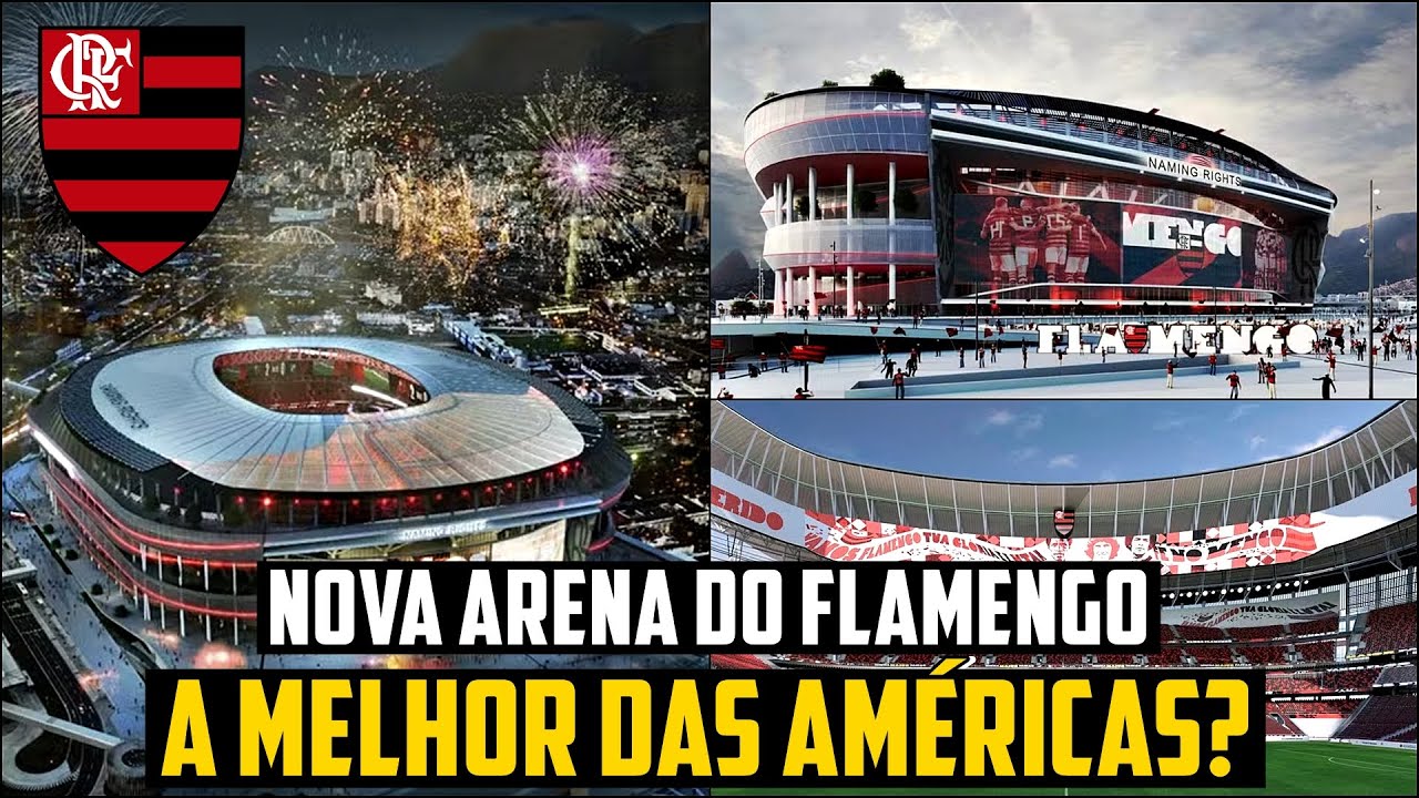 O COLOSSAL novo ESTÁDIO do FLAMENGO ficará PRONTO em 2029! O melhor DAS AMÉRICAS?