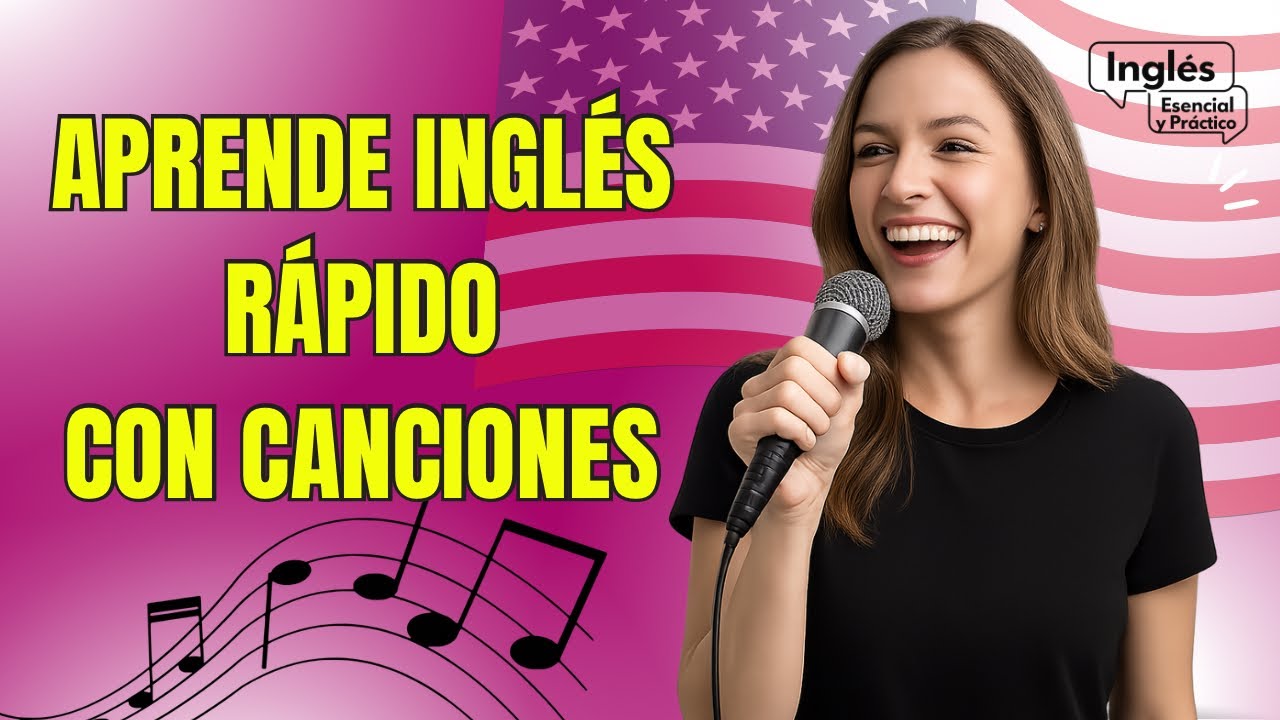 🎧 Aprende inglés con canciones 🎤 ¡Canta, entiende y habla inglés sin darte cuenta!
