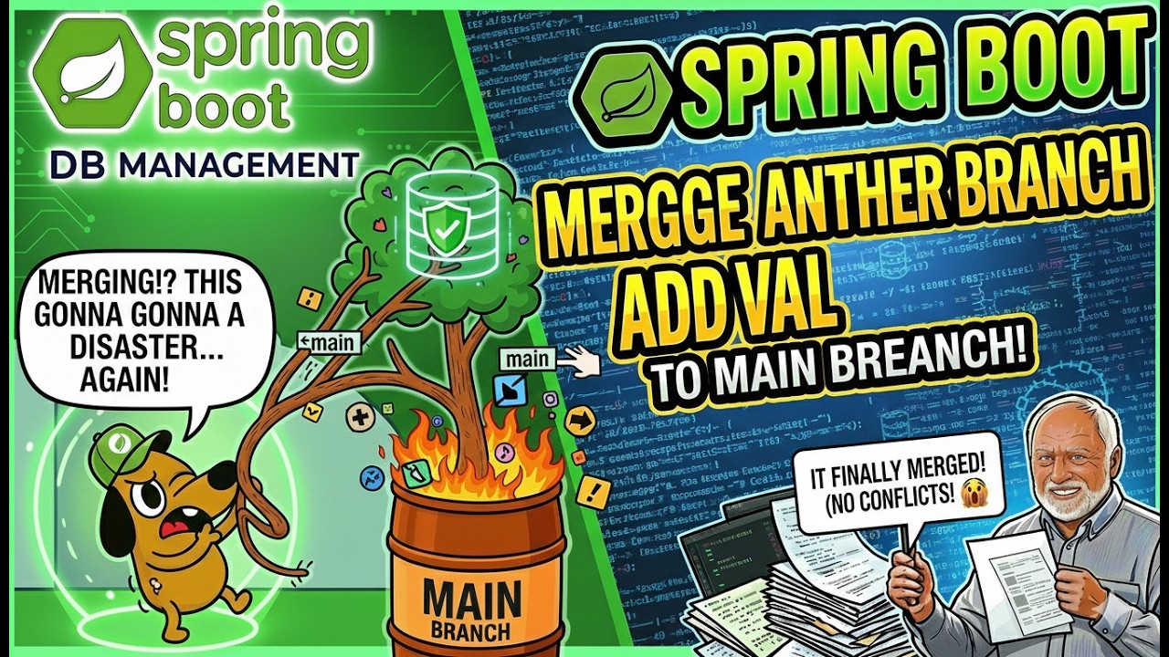 9-Github Merge another branch to main branch