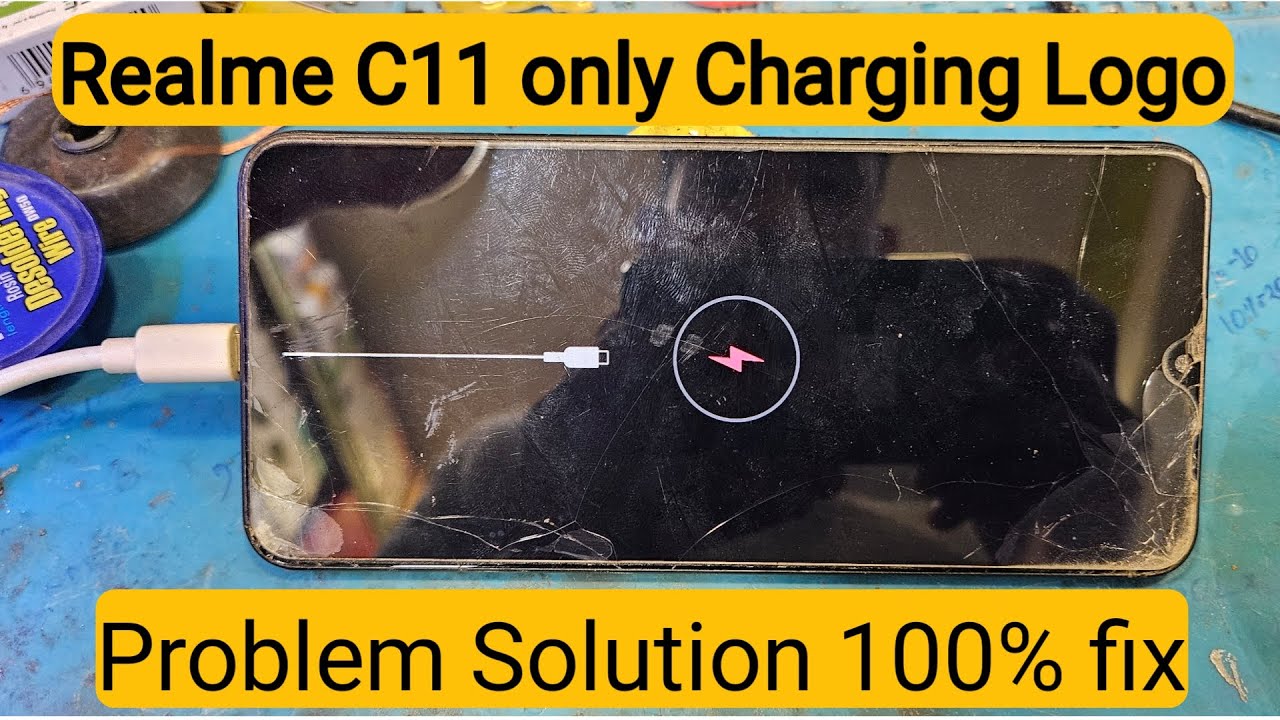 how to realme C11 C20 only Charging logo problem Solution realme C11 Dead only Charging logo repair