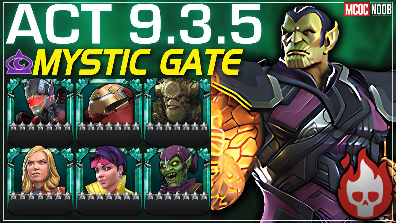 MCOC: Act 9.3.5 Mystic Gate - SUPER SKRULL Boss - Sep 2025