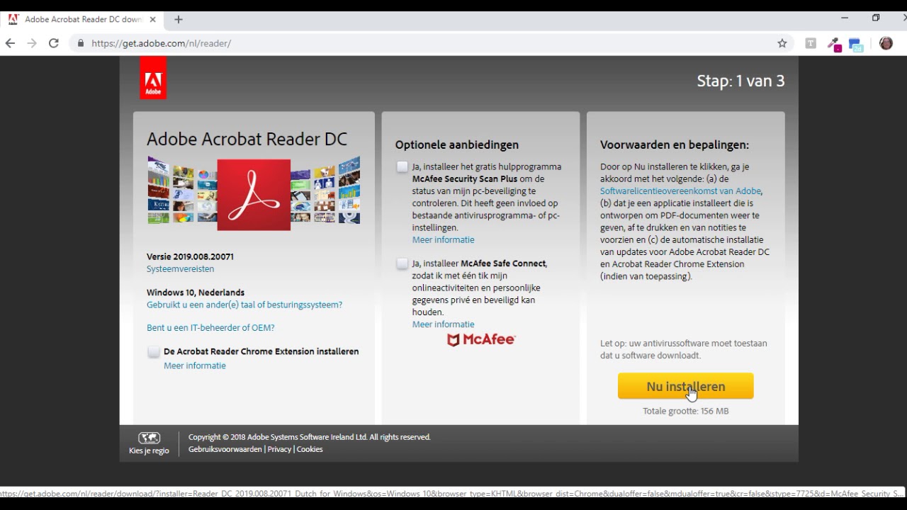 Hoe adobe reader installeren