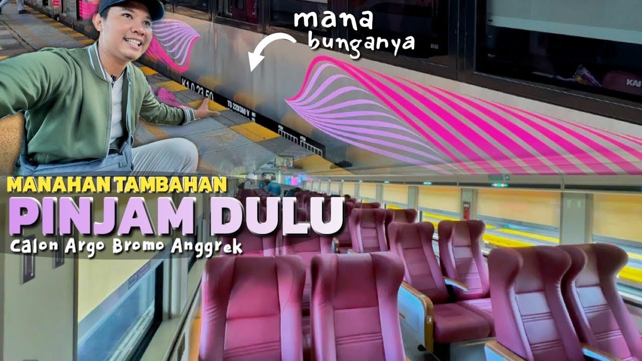 STICKER ARGO ANGGREK DILEPAS‼️ Review Kereta Manahan Tambahan New Generation Terbaru Jakarta - Jogja