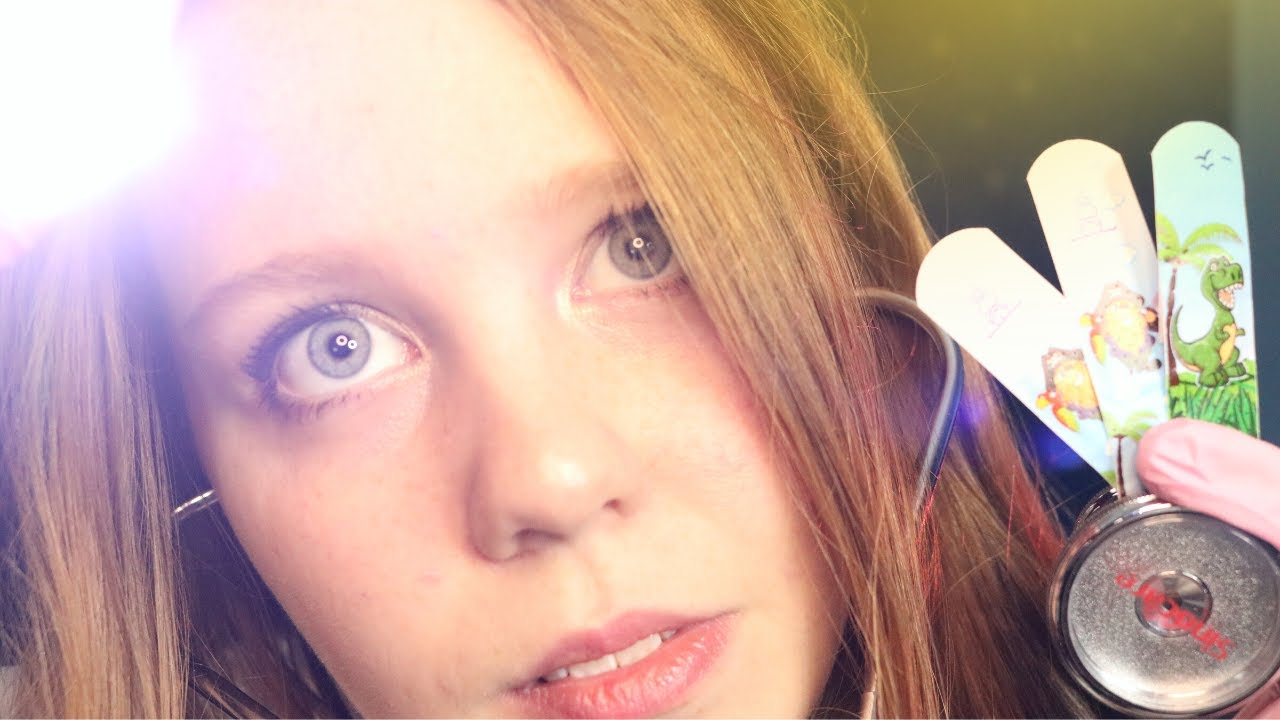 ASMR NURSE ROLEPLAY 💛 Healing Your Wounds 💛 Close-up Personal Attention