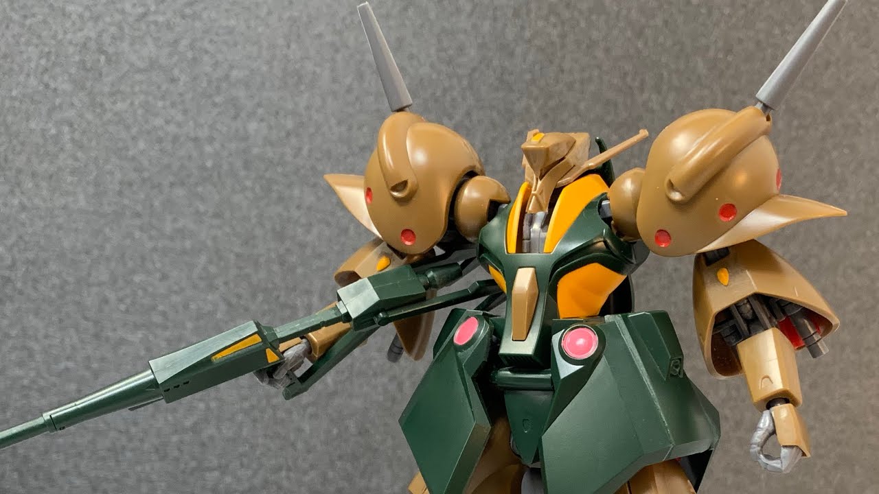 仮組み完成！ 思ったよりスタイリッシュ！ RX-110  GABTHLEY  1/144 HGUC  ガブスレイ  仮組み完成と変形比較など！