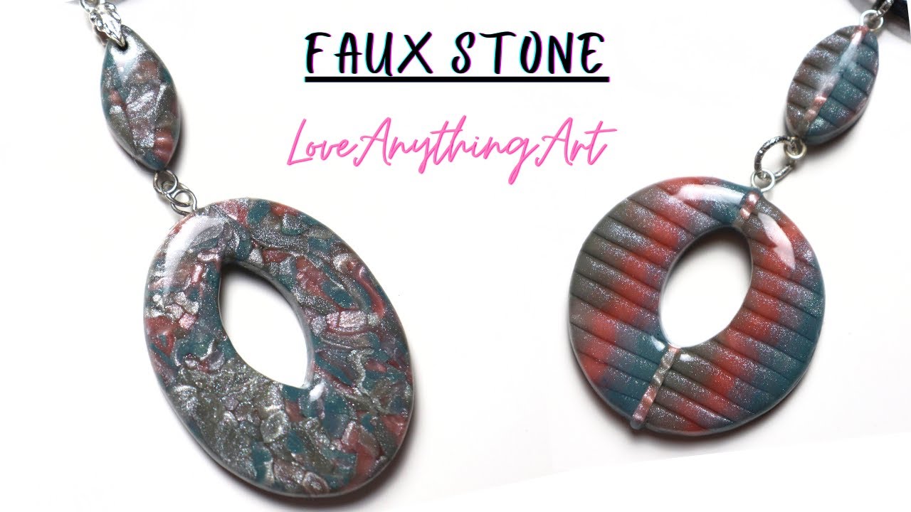 Faux Stones Using Polymer Clay Stones to Make
