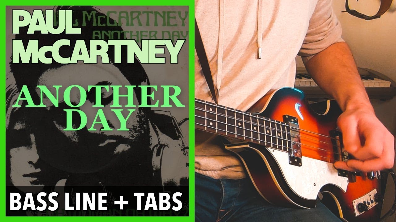 Paul McCartney - Another Day /// BASS LINE [Play Along Tabs]