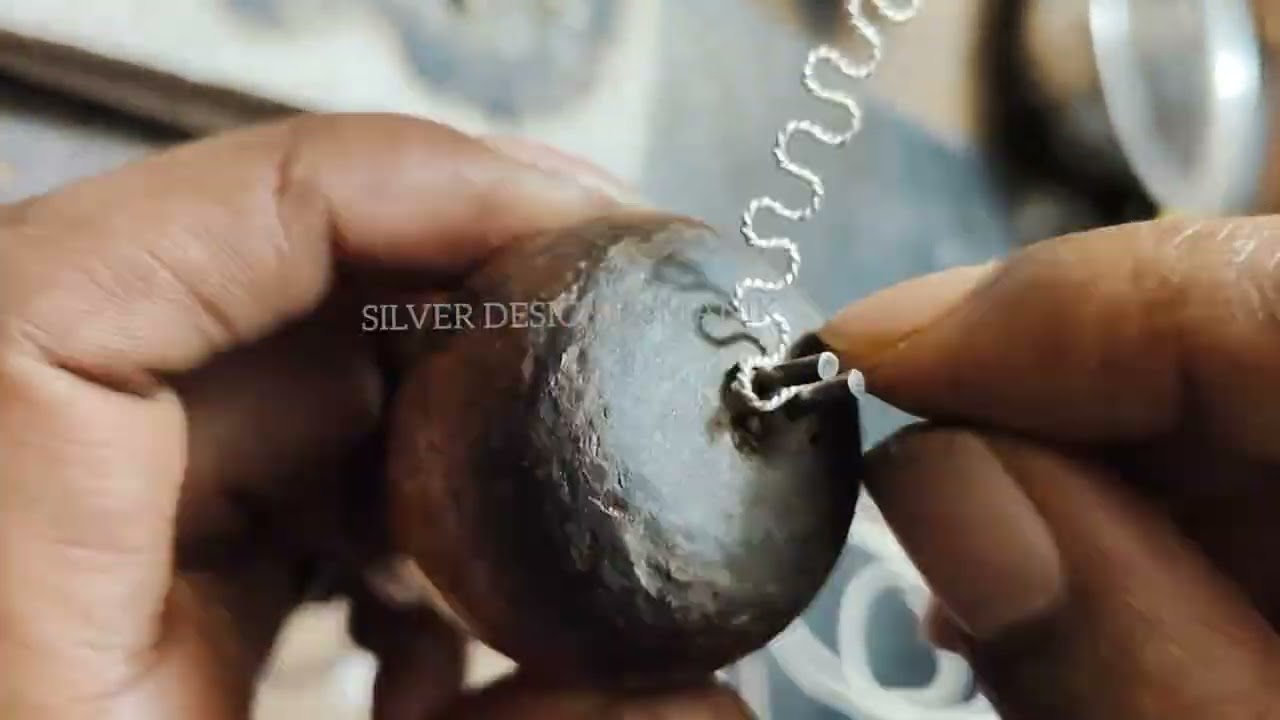 Lightweight Silver Bracelet Making | Silver Designer Manik
