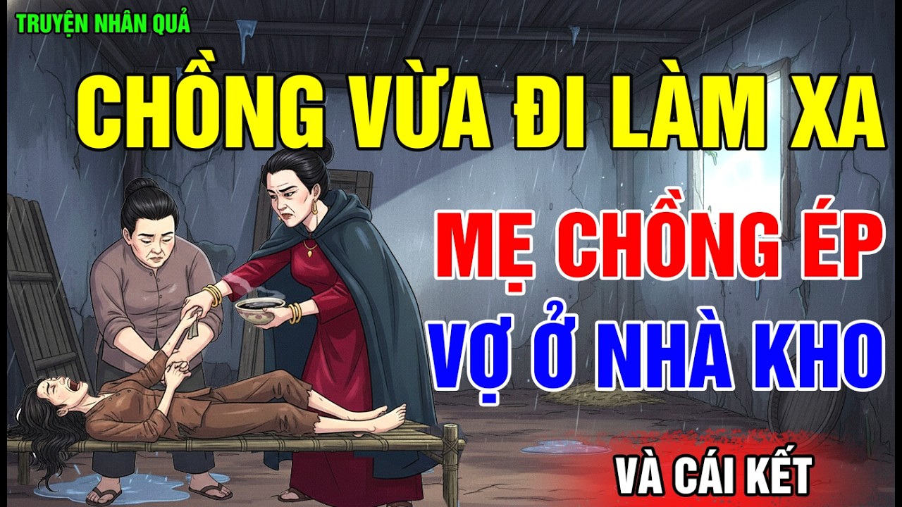 Chuyện Nhân Quả: Mẹ Chồng Ép Con Dâu Ở Nhà Kho, Khi Con Trai Đi Làm Xa, Và Cái Kết