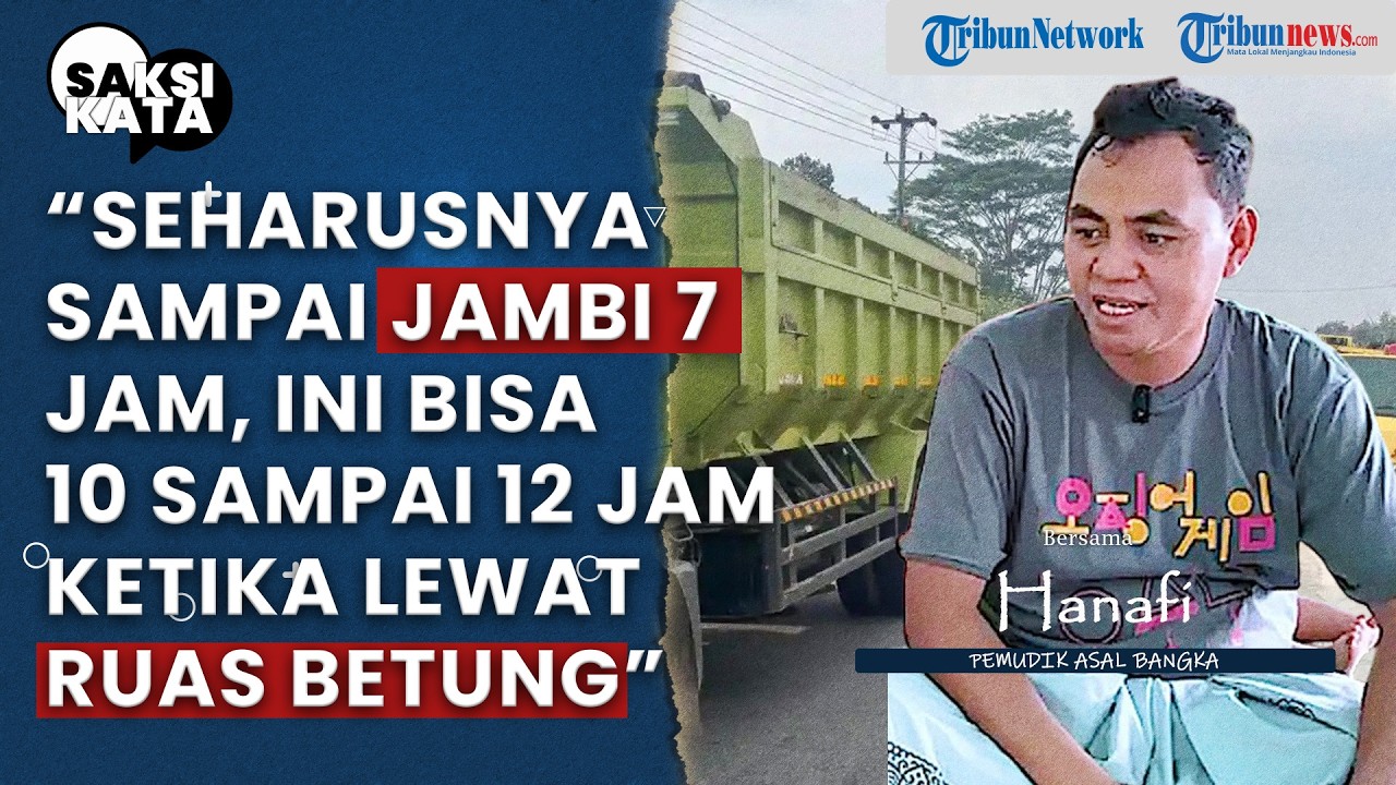 Cerita Warga Jambi yang Mudik dari Bangka Terjebak Macet hingga 4 Jam di Ruas Jalan Palembang-Betung