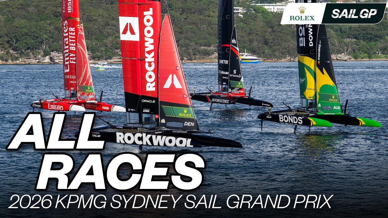 🇦🇺 ICONIC Landmark Racing! | All Races | 2026 KPMG Sydney Sail Grand Prix | SailGP