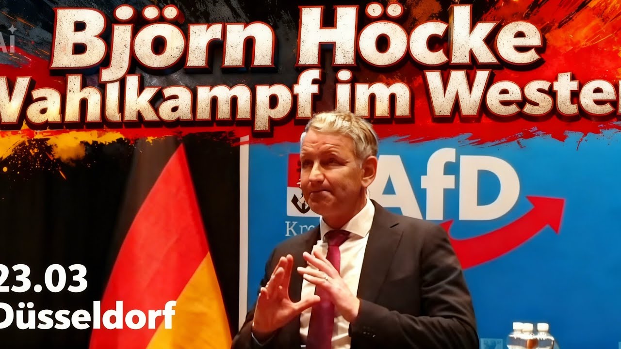 Björn Höcke in Bestform .
