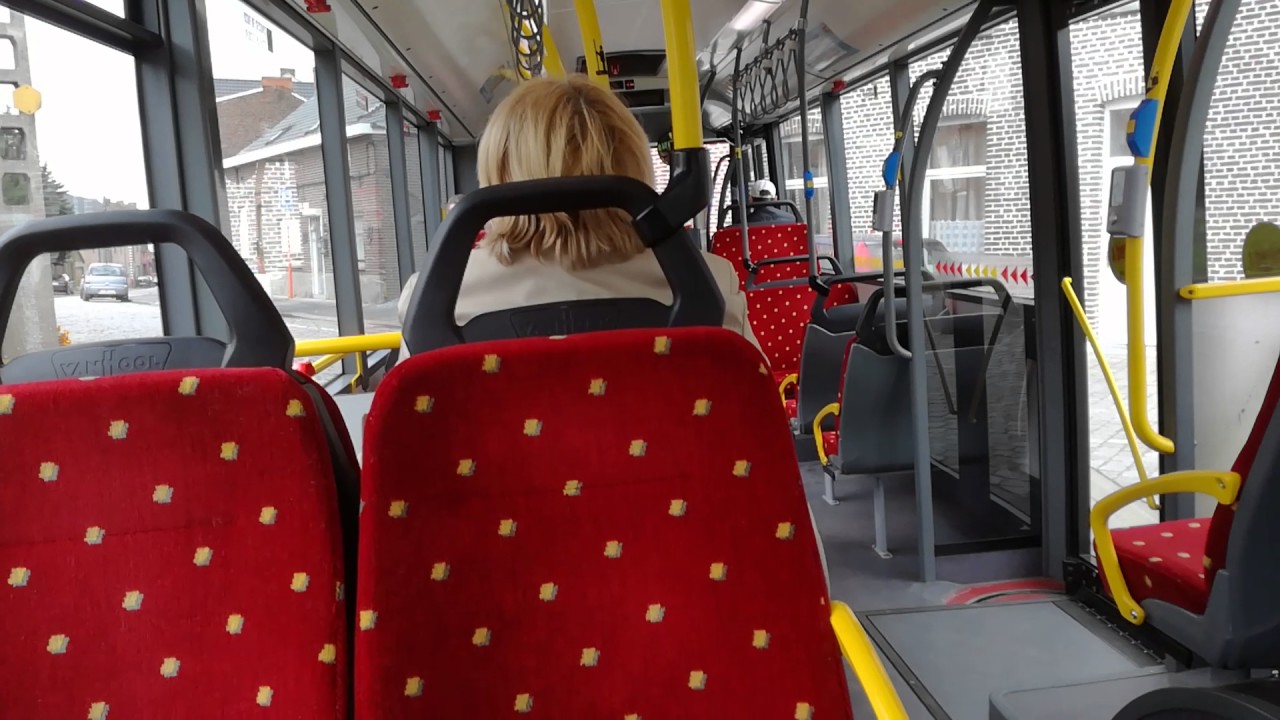 Tec Hainaut | Vanhool NEWA330 EURO6 VOITH CUMMINS | L18 dévié par autoroute