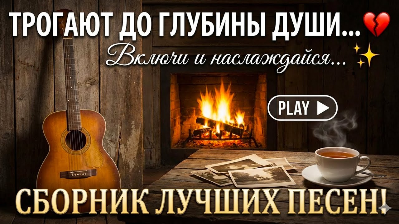 Песни трогают до глубины души! ❤️ Сборник лучших песен! 🎵 Включи и наслаждайся! 🔈