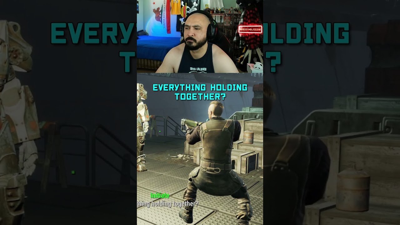 My FAVORITE Brotherhood of Steel Interaction in Fallout 4...