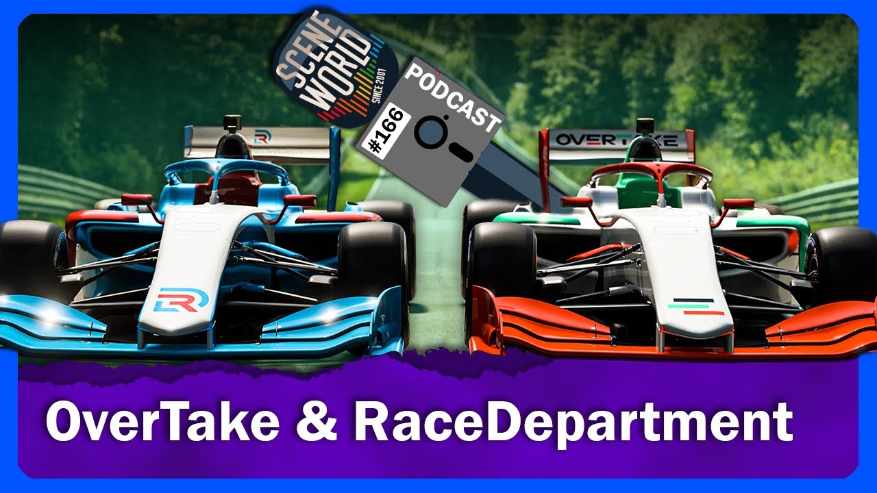Podcast Episode #166  - OverTake + RaceDepartment