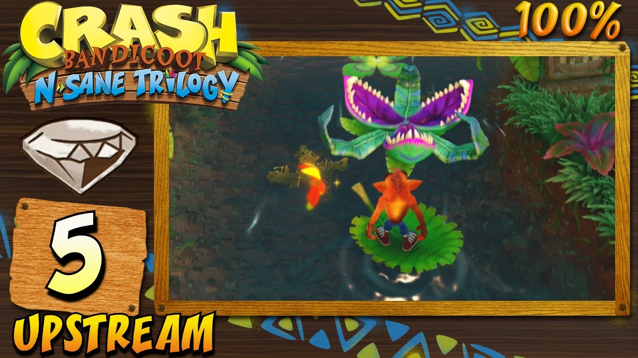 Crash Bandicoot : N. Sane Trilogy (ITA)-5- Upstream [100%]
