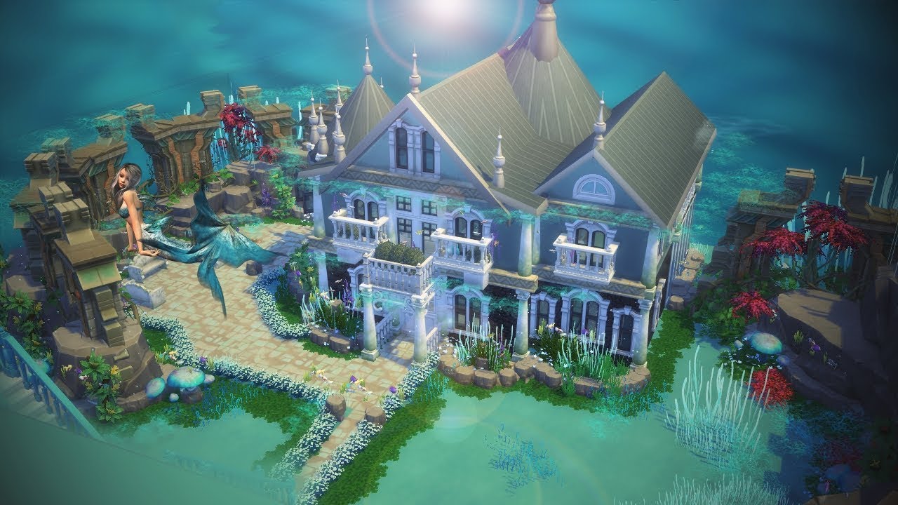CASA DE SEREIA │Mermaid House│ The Sims 4 (Speed Build)