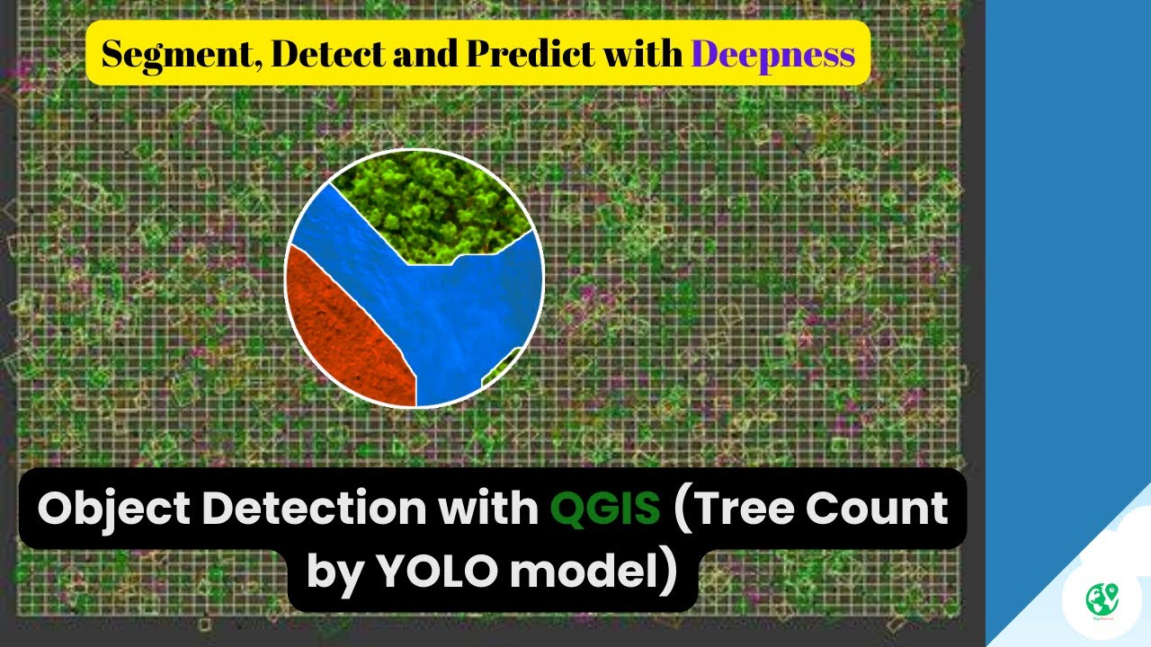 Определить верхушку дерева с помощью модели YOLO в QGIS | Глубина | Наставники по картам