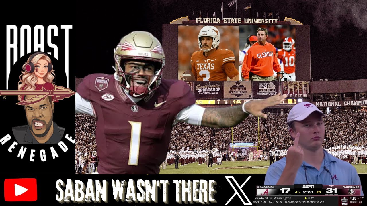 FSU Football ROASTED Bama, Dabo & Uncle Rico Fall Week 1