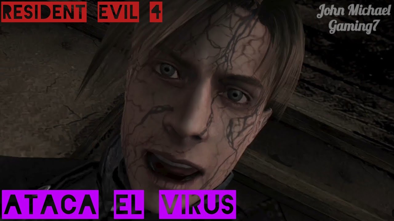 RESIDENT EVIL 4- 2005-león en peligro es atacado por el virus parte #13