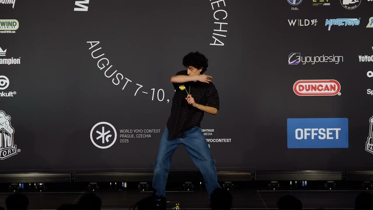 40th Place – Isaac Viteri – 1A Semi final – World YoYo Contest 2025